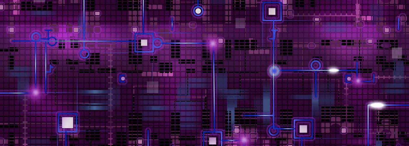 Abstract Circuit Board